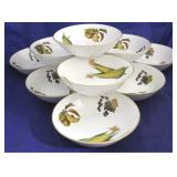 10 Royal Worchester Evesham bowls