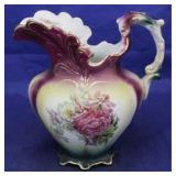 Dresden Art Pottery wash pitcher