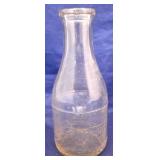 Lynchburg Dairy glass milk bottle
