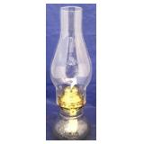 13" Tall kerosene lamp