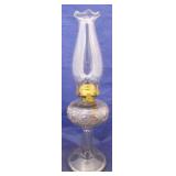 16 1/2" Tall oil lamp