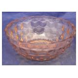 Jeanette pink Cubist bowl