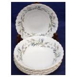 6 Royal Albert Brigadoon 6" bowls