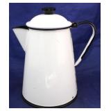 Enamelware coffee pot
