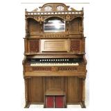 Heavily carved Vintage Victorian organ