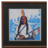 Sitting Bull giclee by Andy Warhol