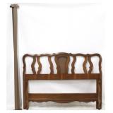 French full size bed with rails