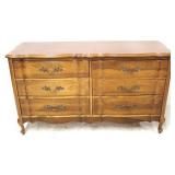 French 6 drawer dresser