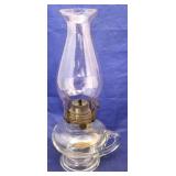 12" Tall finger oil lamp