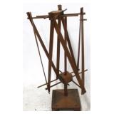 Wooden clothes drying rack