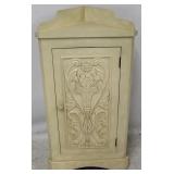 Painted corner cabinet