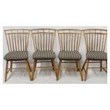 Set of 4 "birdcage" dining chairs