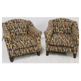Pair Broyhill arm chairs