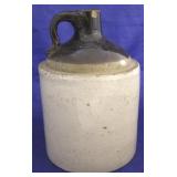 Brown & white jug