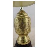 Small Brass Lamp - 17 1/2" tall