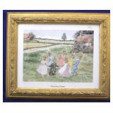 Signed & numbered framed print