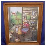 Queena Stovall framed print