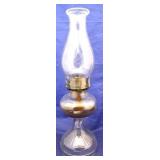 17 1/4" Tall kerosene lamp