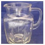 Vintage glass pitcher