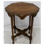 Mahogany carved table