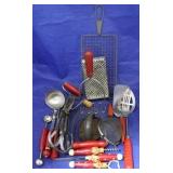 Group vintage utensils