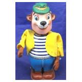 Tin litho wind-up toy - Made in Japan