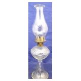17" Tall kerosene lamp