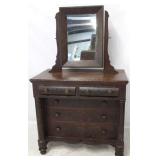 Empire chest with tilt mirror