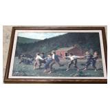 Homer Winslow Snap the Whip framed print