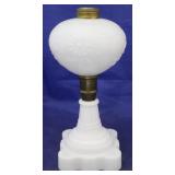 Milk glass lamp base