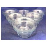 11 Fire King blue custard cups