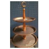 3 Tier metal serving stand
