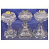 3 Oil lamp bases