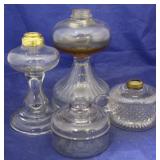 4 Oil lamp bases