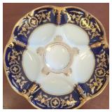 Limoges porcelain oyster plate