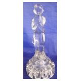 Cambridge Draped Lady crystal flower frog