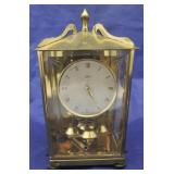 Schatz Germany Brass Clock w/ key