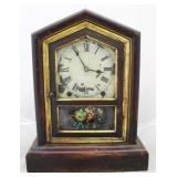 Ingraham Wood Mantle Clock