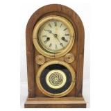 Ingraham Wood Mantle Clock