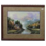 Simpler Times Giclee by Thomas Kinkade