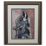 Woman Seated in Arm Chair giclee by Picasso