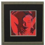 1968 Marilyn Monroe serigraph by Bert Stern