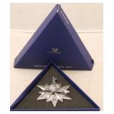 2017 Swarovski Christmas Ornament in box
