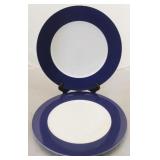 2 Villeroy & Boch Indian Blue plates
