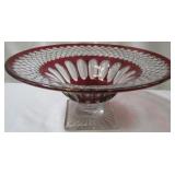 Cranberry Flashed & Cut Compote