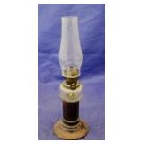 Small oil lamp 7 1/2" tall