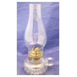 Oil Lamp  11" tall