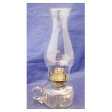 Oil Lamp  11 1/2" tall