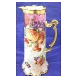 Higgins Limoges Hand Painted Tankard