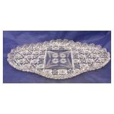 Cut glass Crystal Platter